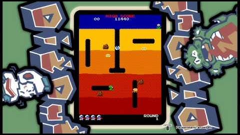 Arcade Game Series Dig Dug - Surface Assassin and Clean Harpoon Trophy
