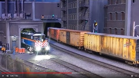 The CITY EDGE Rapido F59PH start-up