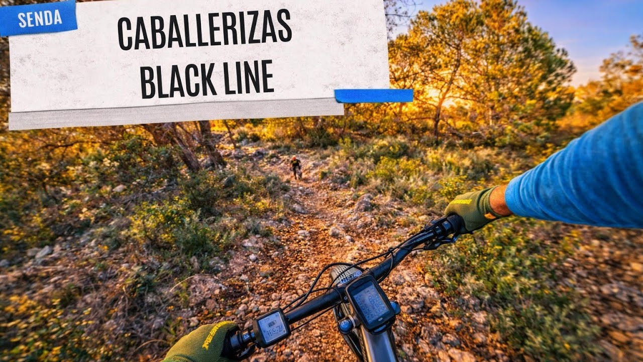 💀 LA BAJADA MÁS SALVAJE DE HIGUERUELAS | Caballerizas BLACK LINE ⚫⚫🔥