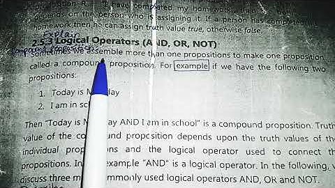 9 Computer Logical Operators (AND, OR and NOT)