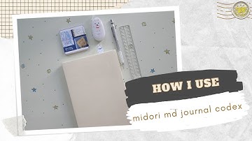 Midori MD Journal Codex and How I