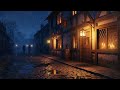 Cozy Rain Tavern - Medieval Tavern Rain Sounds