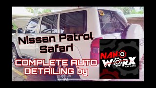 Nissan Patrol Safari Complete Auto Detailing by Nanoworx Car Care