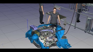 IPS IMMA mankin simulations in pointcloud environment