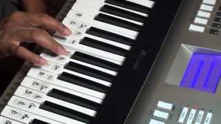 Video thumbnail of "Jana Gana Mana how to play part 1"