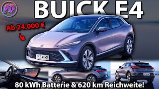 BUICK E4 - Up to 286 hp, 80 kWh battery & 620km range!