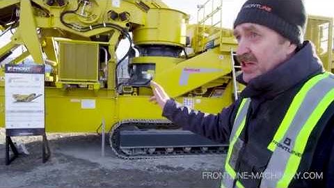 Keestrack H4 Cone Crusher - Kees Hoogendoorn - Frontline Machinery