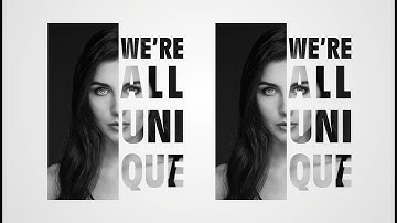 How to create Text Masking Effect II CorelDRAW Tutorial II Typography II with Trend CorelDRAW