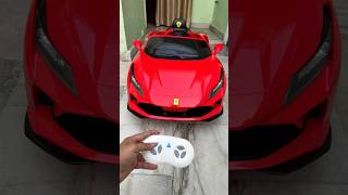 Ride on Ferrari Car🔥🔥 #rccar #shorts #supercars #remotecontrol #ferrari #automobile #asmr