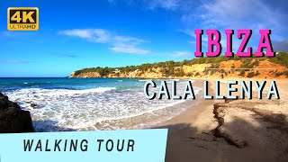 IBIZA: Cala Llenya - Walking Tour (4K Ultra HD 60fps)