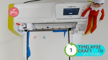 Using Sketch Pens with Brother Scan N Cut (Timelapse with Tutorial)