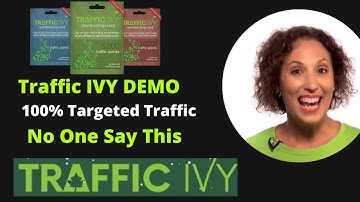 Traffic IVY Demo -Traffic IVY Review Use This To Get More Sales In Business (Link is in description)