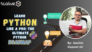Learn Python Like a pro : The Ultimate Python Roadmap