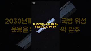 우리 군, 2030년까지 수백 대 국방 위성 운용을 위해 연구용역 발주 #방산관련주 #이슈 #방산주 #방산 #방위사업청 #방산수출 #army #군위성 #위성 #military