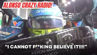 Fernando Alonso CRAZY ANGRY Radio Moments after Lewis Hamilton Dropped him to P8 in Singapore GP
