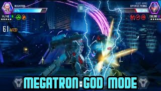 Rank 5 5-Star Megatron VS ROTK Optimus Primal - Megatron Beast Mode! | Transformers: Forged To Fight