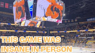 This is the Best Game I've Been to in a Long Time | Ryan Johansen is BACK