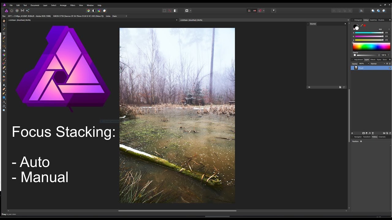 Stacking Affinity Photo Stacking Affinity Photo