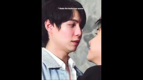 first got shy when khaotung kissed him🤭💌#firstkhaotung