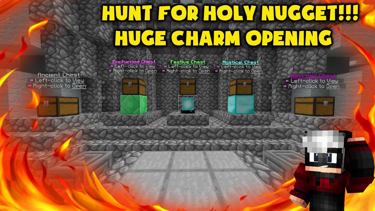Huge Charm Opening - My Luck has ran out (Minecraft Factions #70)