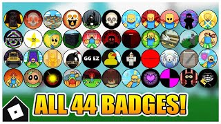 How to get ALL 70 BADGES in SLAP BATTLES! [ROBLOX] 