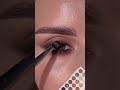 Brown glitter Eyemakeup tutorial 👀🤎✨#softglamlook #eyemakeup#ytshort #youtubefeed#viralvideo#makeup