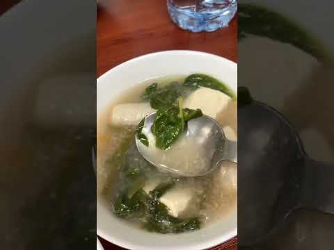 Cream dory and tofu in sinigang sa miso soup 🍲 #sinigangsamiso # ...