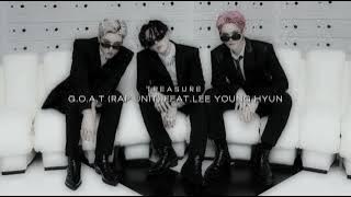 TREASURE - G.O.A.T (RAP UNIT) FEAT. LEE YOUNG HYUN (SLOWED   REVERB)