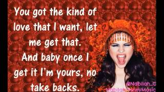 Here's the karaoke/instrumental for selena gomez's new single, come &
get it! lyrics on screen! enjoy! :) tweet me what you thought video;
twitter.com...