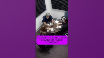 Alec Baldwin learns he killed someone on Rust set. Shocking twist 🔫🎬