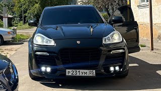 PORSCHE CAYENNE TURBO 450лс В ШАЛЬНОМ ОБВЕСЕ | ЗАСТУЧАЛ МОТОР | МАХНУЛИСЬ НА РЕДКИЙ PHAETON НА V8