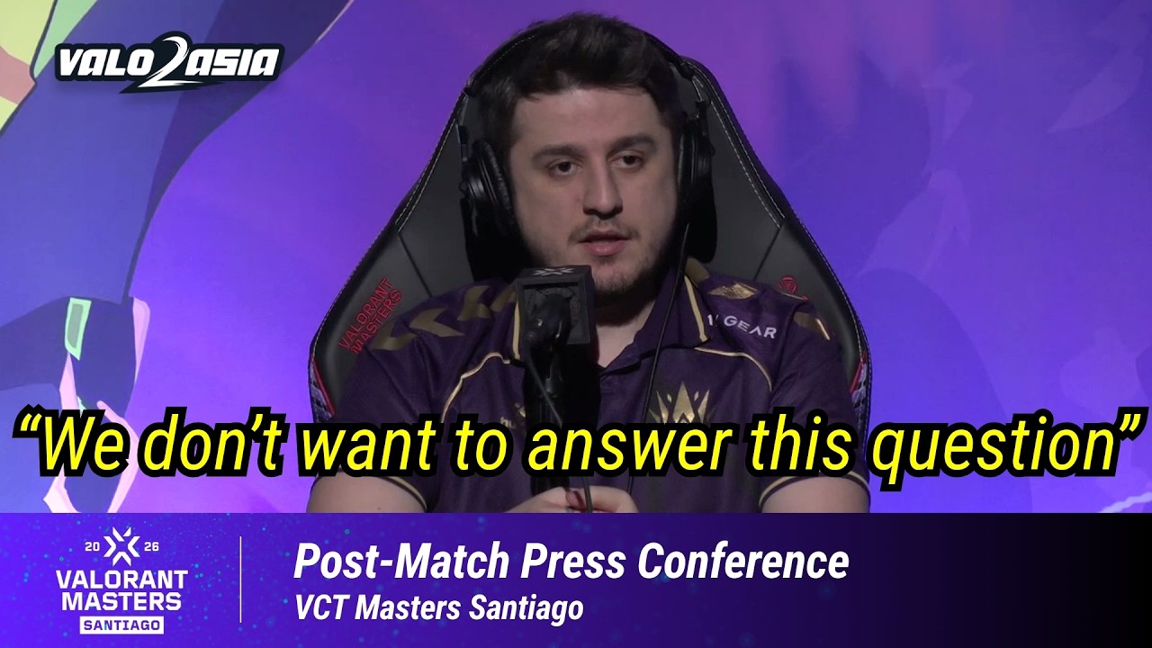 BBL Esports (G2 против BBL) | VALORANT Masters Сантьяго | Послематчевая пресс-конференция