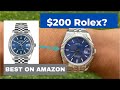 BEST Men’s Watch Under $200 Looks Just Like a ROLEX?? Burei Unboxing & Specs