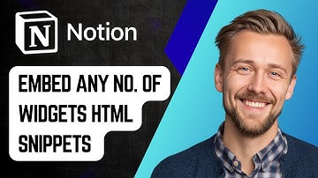 How To Embed Any Number Of Widgets Html Snippets Into Notion 100_ For Free [2025 Guide]