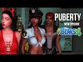 HALLOWEEN PARTY GONE WRONG | PUBERTY | SIMS 4