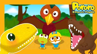 Pororo Aventura de Dinosaurios | Pororo! ¡Salva el mundo de los dinosaurios! | Dinosaurios Animación