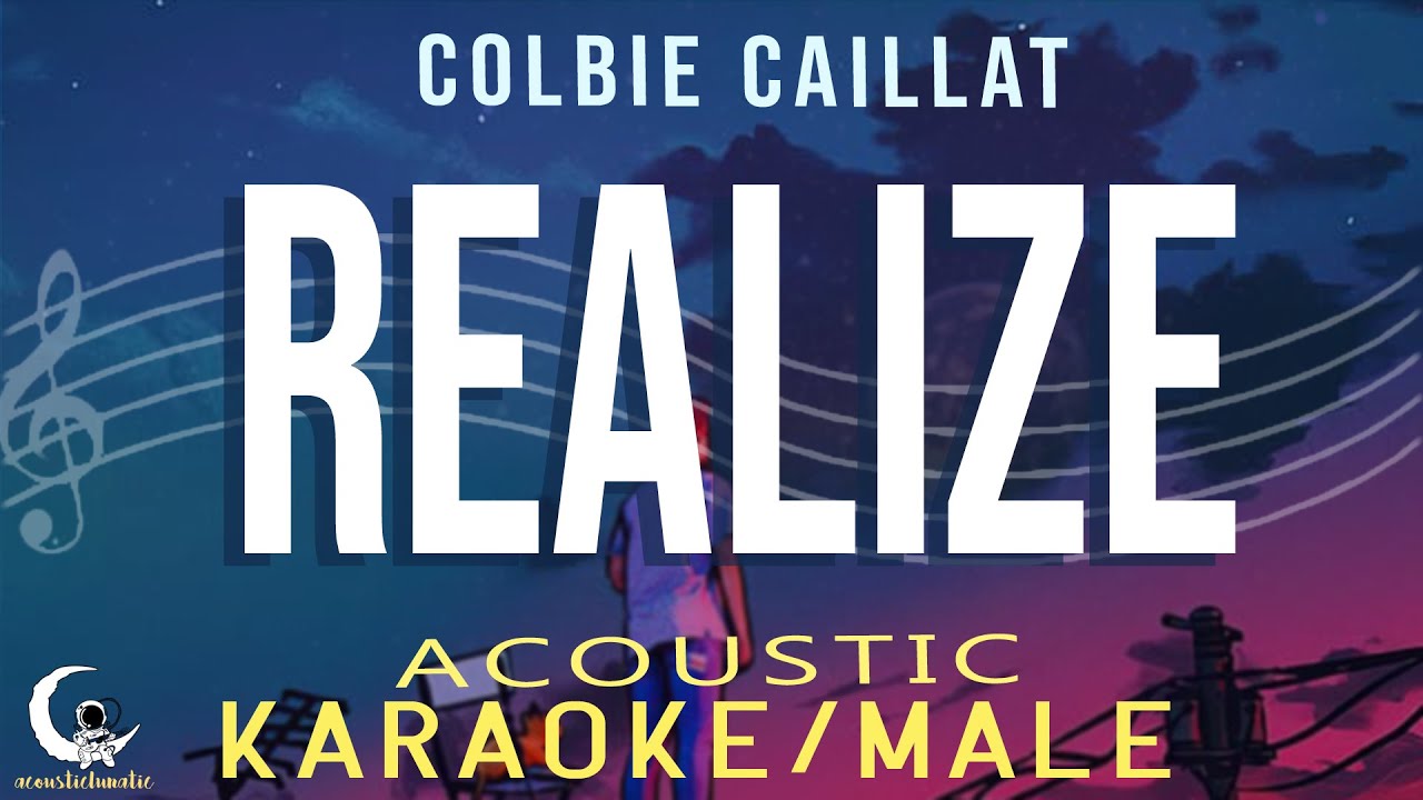 REALIZE - Colbie Caillat( Acoustic Karaoke/Male Key ) auf YouTube ansehen REALIZE - Colbie Caillat( Acoustic Karaoke/Male Key ) auf YouTube ansehen