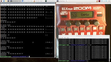 Remote Control Zoom B1XFour: Using Pi4 to cycle FX