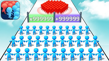 Satisfying Mobile Game Count Masters Top Free Gameplay Walkthrough All Levels Big Update Max Speed