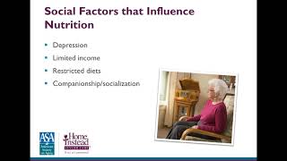 Healthy Nutrition for Older Patients — Professional Caregiver Webinar