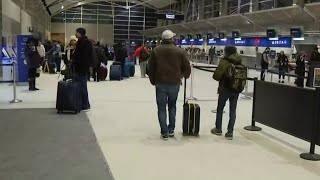 Winter storm makes for chaotic Christmas as airlines canceled 40% of flights in Metro Detroit