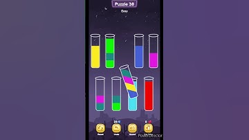 Water Color Sort Puzzle 38 #shorts