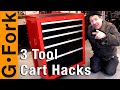 3 Rolling Tool Cart Hacks You Can Do