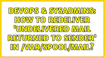 DevOps & SysAdmins: How to redeliver 