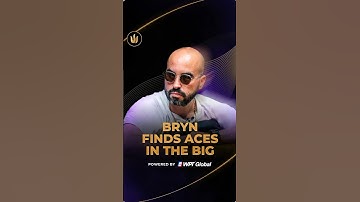 Bryn finds Aces in the big #tritonpoker #poker #shorts