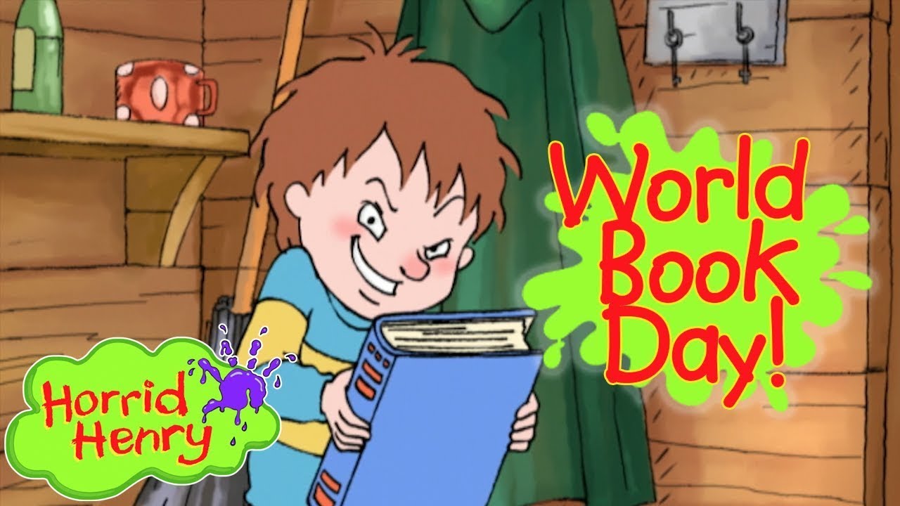 Henry Reads a Book | Horrid Henry | Cartoons for Kids | WildBrain Bananas -  YouTube