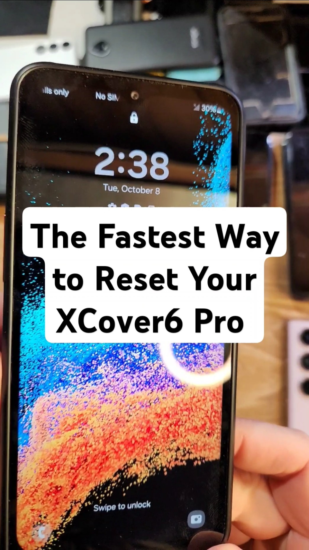 SAMSUNG - RE.START The FASTEST Way to Reset Your Samsung Galaxy XCover6 Pro if