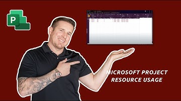 Resource Usage in Microsoft Projects
