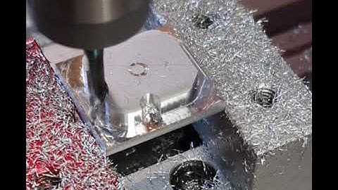 CNC 1419 Adaptive toolpath