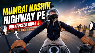 Mumbai Nashik Highway Pe Unexpected Ride 🏍️🔥